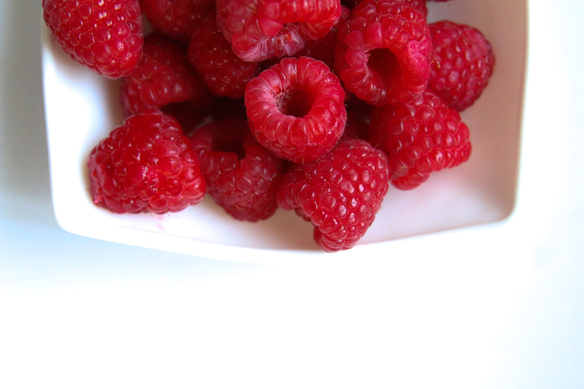 Raspberries in a Bowl